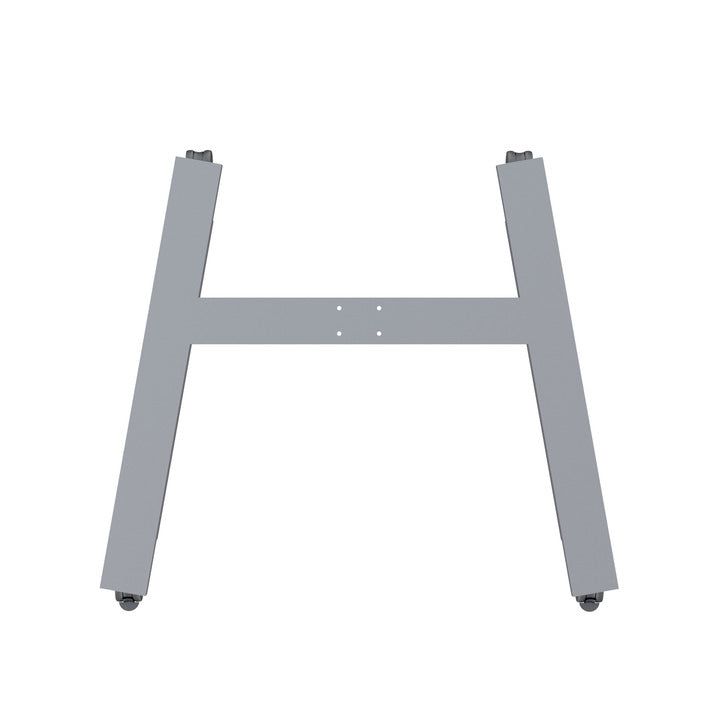 Dark Gray Multibrackets M Public Display Stand Wheelbase HD Silver