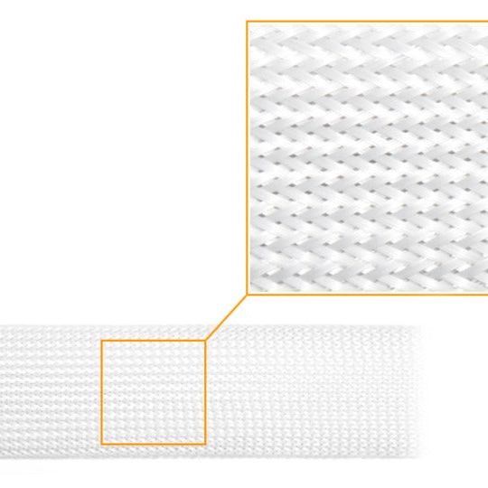 White Smoke Multibrackets M Universal Cable Sock Roll White 20mm-W 50m-L