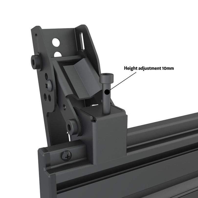 Dark Slate Gray Multibrackets M Wallmount Pro MBW1U Tilt 200 Black