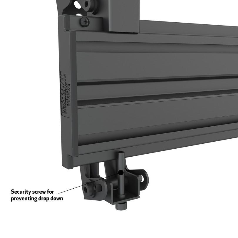 Dim Gray Multibrackets M Wallmount Pro MBW1U Tilt 200 Black
