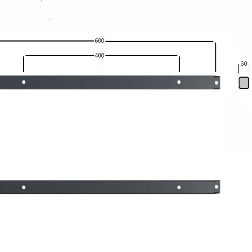 Dark Slate Gray Multibrackets M Extender Kit Push SD 600x400