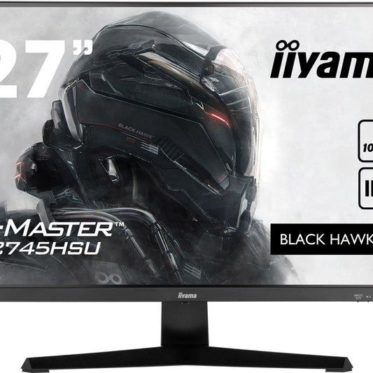 Light Gray iiyama G-MASTER G2745HSU-B1 Black Hawk with IPS Panel Technology and 1ms MPRT
