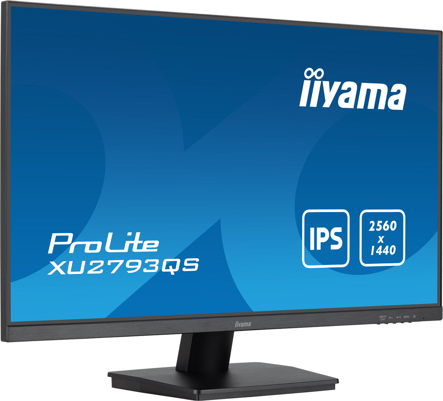 Dark Cyan iiyama ProLite XU2793QS-B7 computer monitor 68.6 cm (27") 2560 x 1440 pixels 4K Ultra HD LED Black