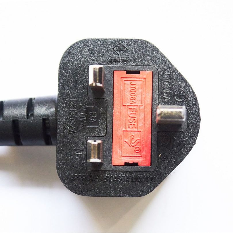 Gray Multibrackets UK Powercable 220-240V, 10 pack