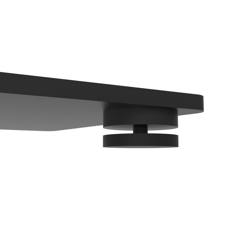 Dark Slate Gray Multibrackets M Floorbase 60 & 120kg Black