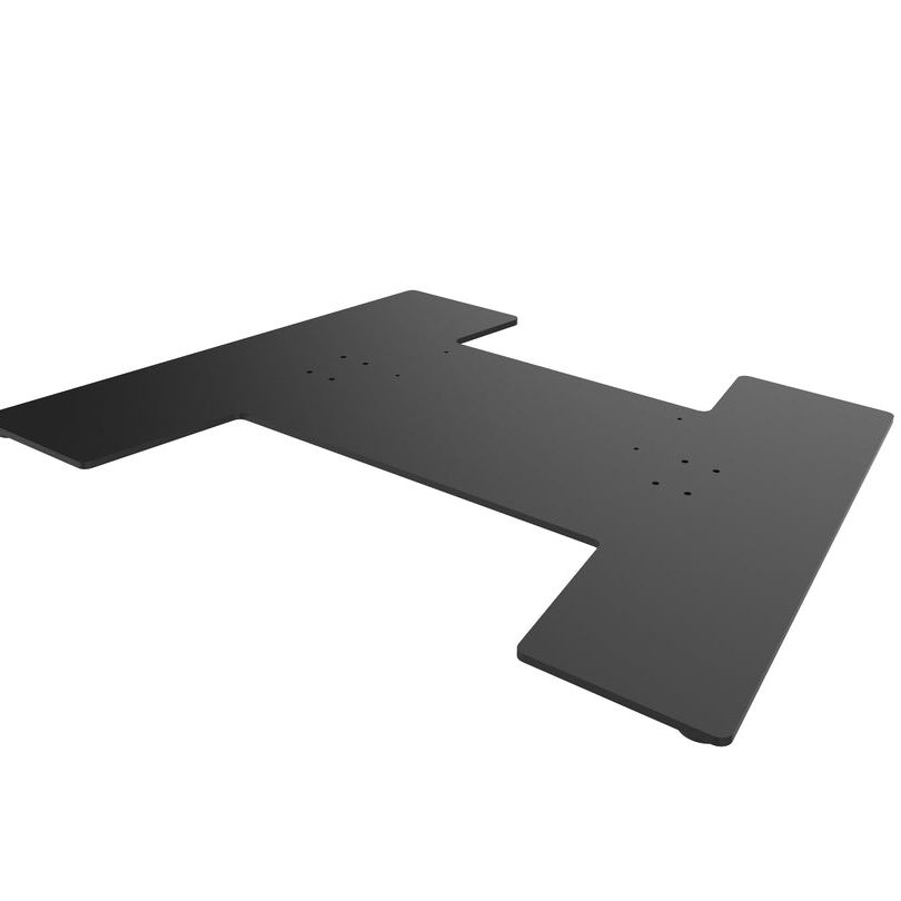 Dark Slate Gray Multibrackets M Floorbase 60 & 120kg Black