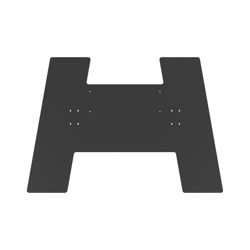 Dark Slate Gray Multibrackets M Floorbase 60 & 120kg Black