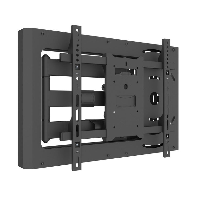 Dark Slate Gray Multibrackets M Hospitality Flexarm with STB Enclosure Black