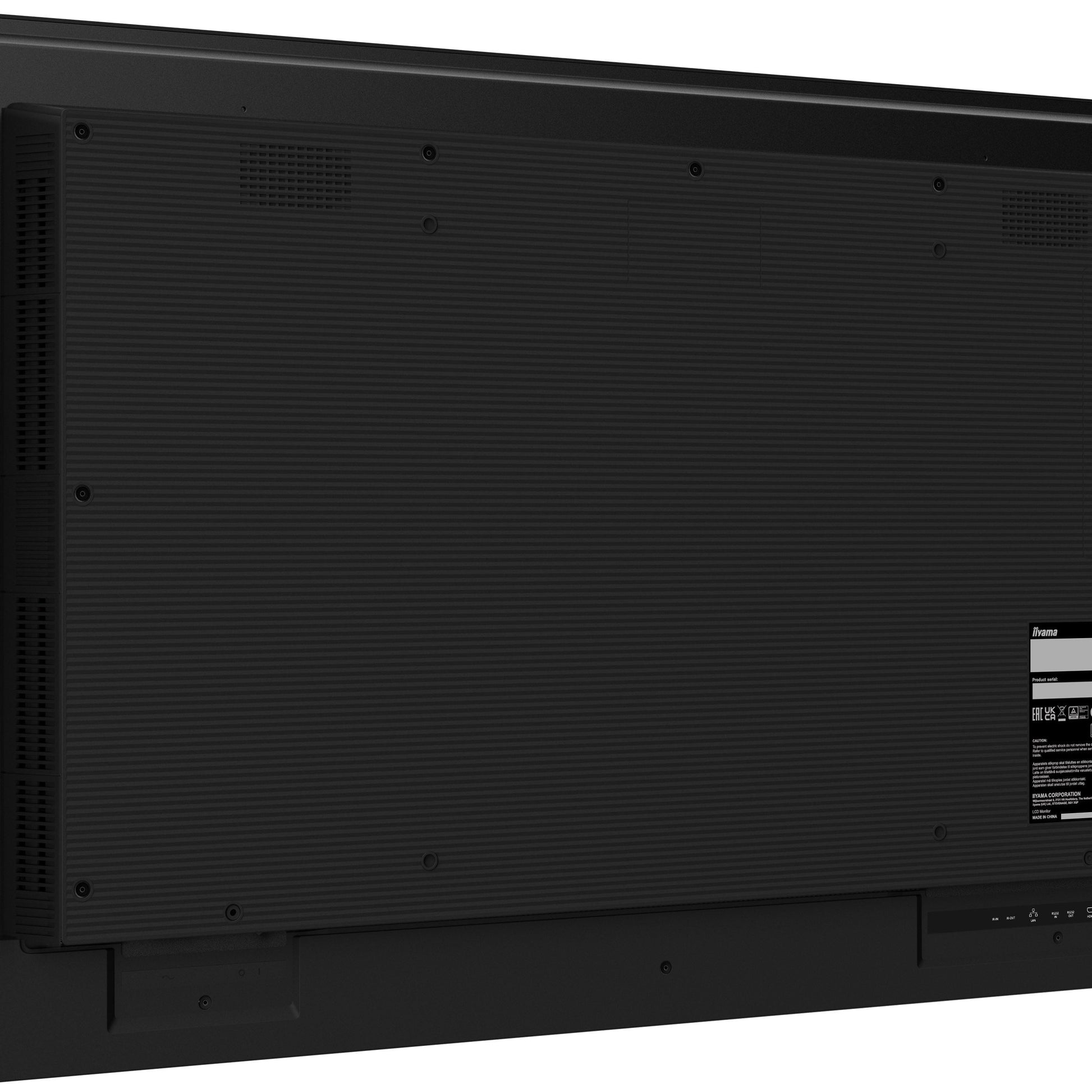 Black iiyama LH5041UHS-B2AG Signage Display Digital signage flat panel 127 cm (50") LCD 500 cd/m² 4K Ultra HD Black 24/7