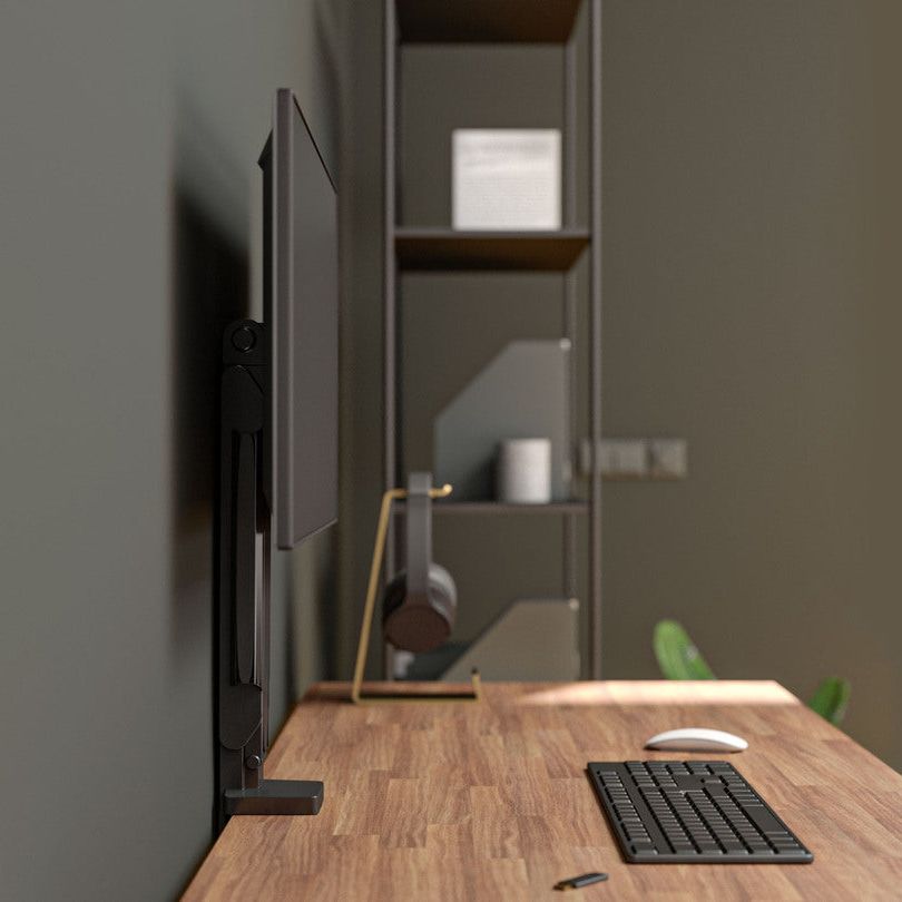 Dim Gray Multibrackets M Deskmount Slim Basic Single