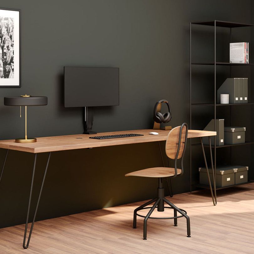 Dark Slate Gray Multibrackets M Deskmount Slim Basic Single