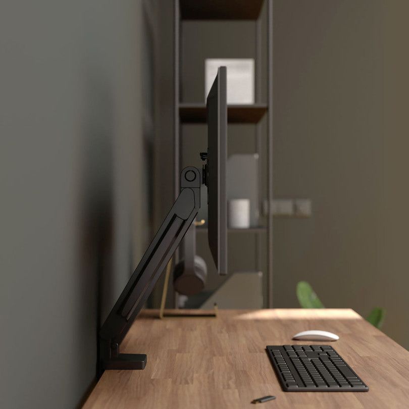 Dark Olive Green Multibrackets M Deskmount Slim Basic Single