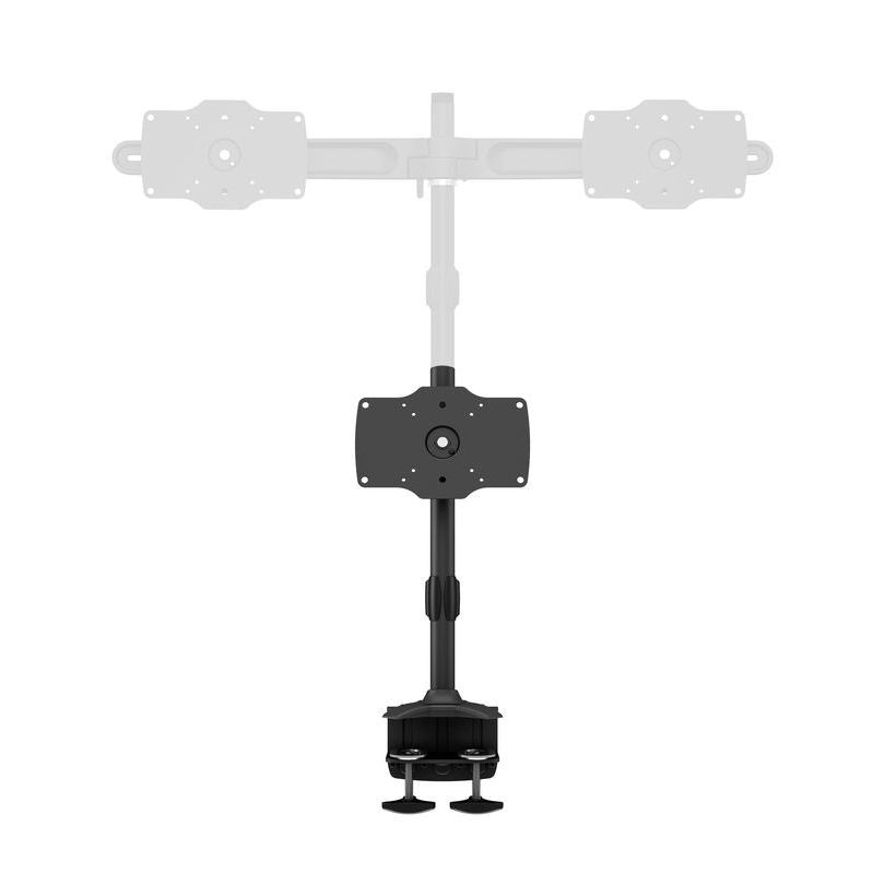 Light Gray Multibrackets M VESA Desktopmount Single Desk Clamp 24"-32"