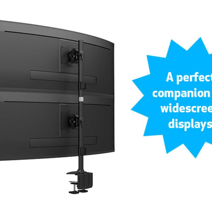 Dark Slate Gray Multibrackets M VESA Desktopmount Single Desk Clamp 24"-32"