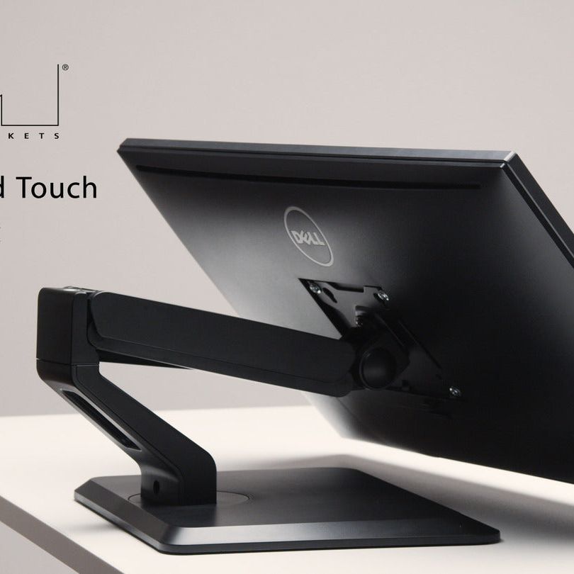 Black Multibrackets M Deskstand Touch Basic