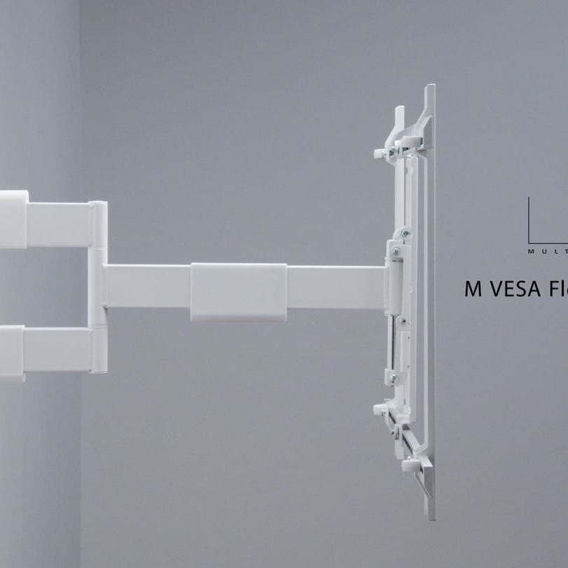 Dark Gray Multibrackets M VESA Flexarm Thin White Large