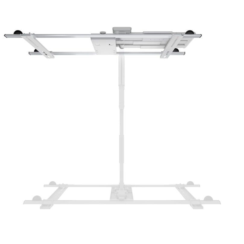 Light Gray Multibrackets M VESA Flexarm Thin White Large