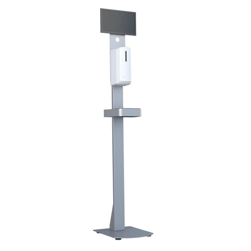 Light Slate Gray Multibrackets M Automatic Hand Sanitizer Floorstand
