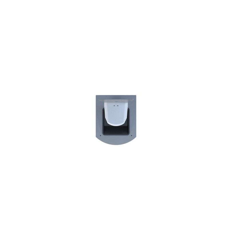 Light Slate Gray Multibrackets M Automatic Hand Sanitizer Floorstand