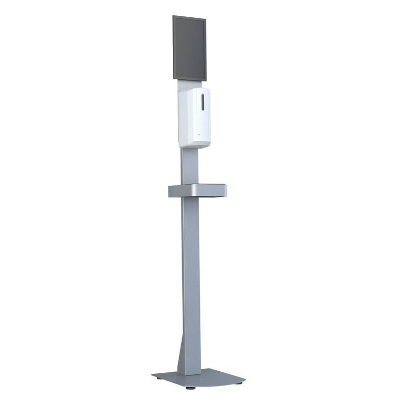 Light Slate Gray Multibrackets M Automatic Hand Sanitizer Floorstand