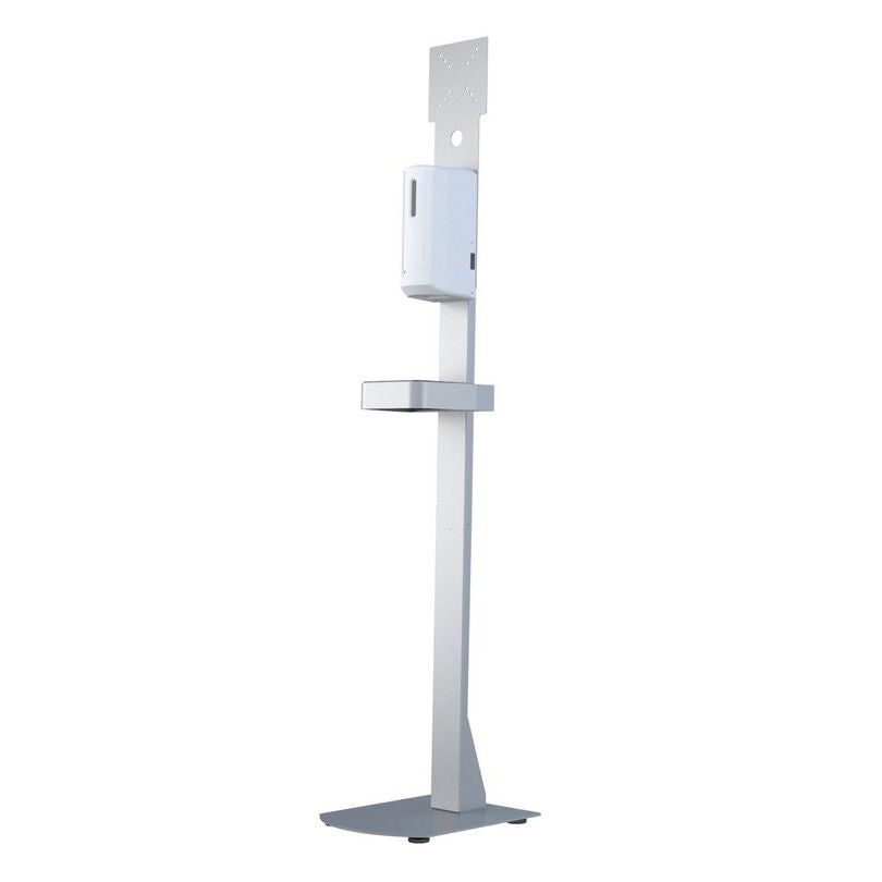 Light Gray Multibrackets M Automatic Hand Sanitizer Floorstand