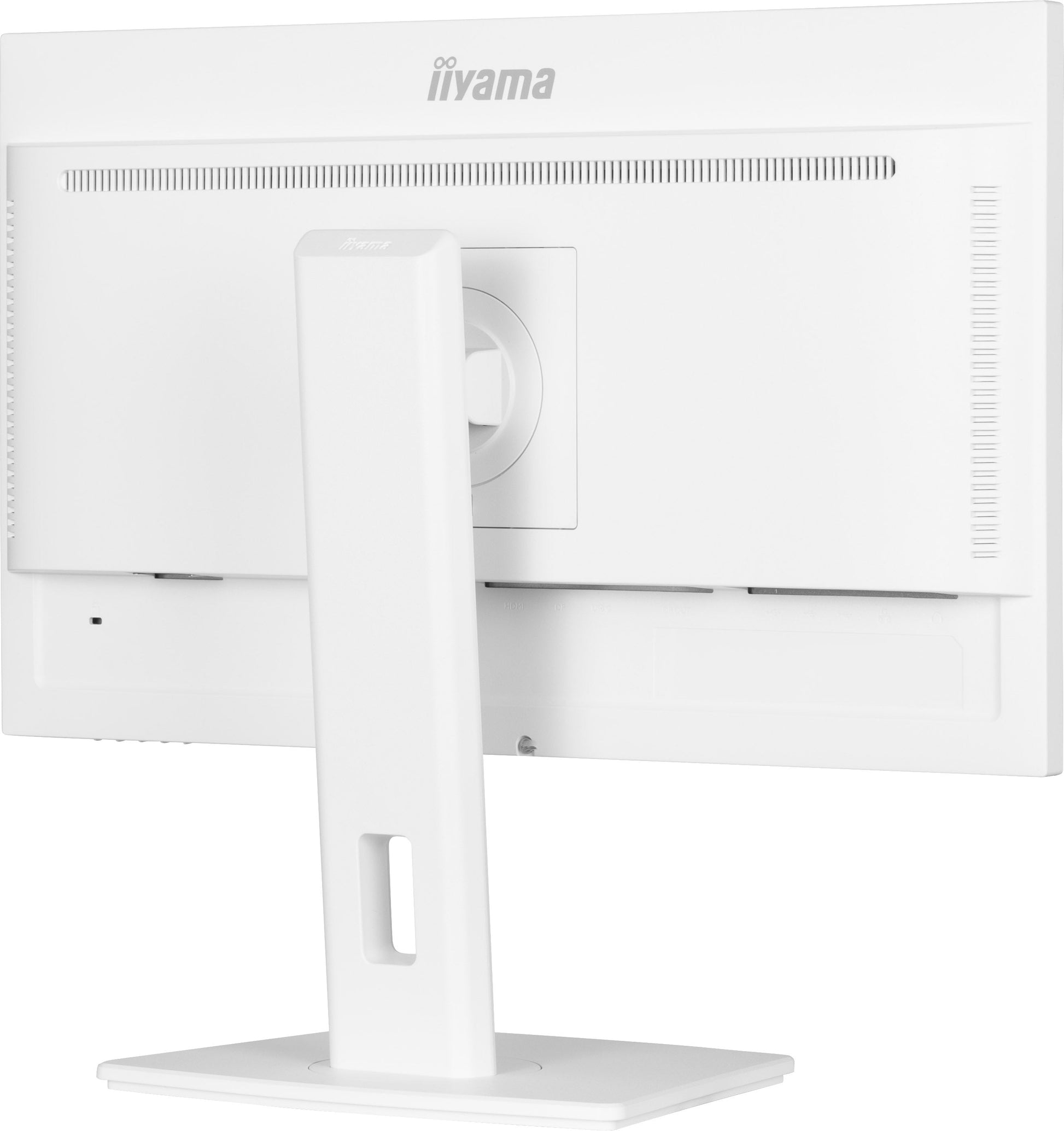 White Smoke iiyama ProLite XUB2497HSN-W2 24" Full HD LED Desktop Monitor with USB-C Hub & RJ45 Port
