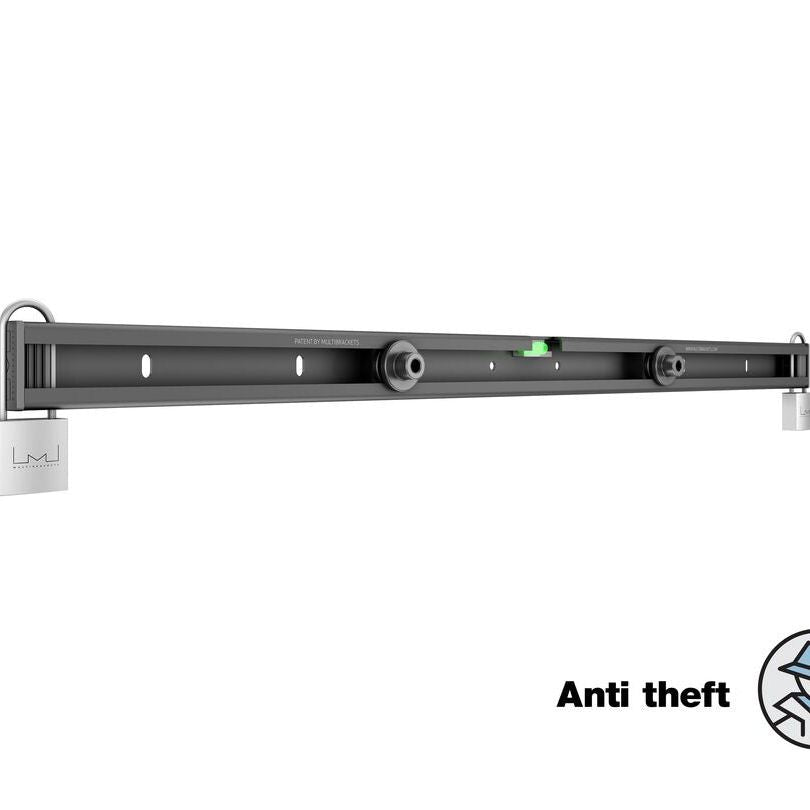 Dim Gray Multibrackets M Universal Public Wallmount Black Medium