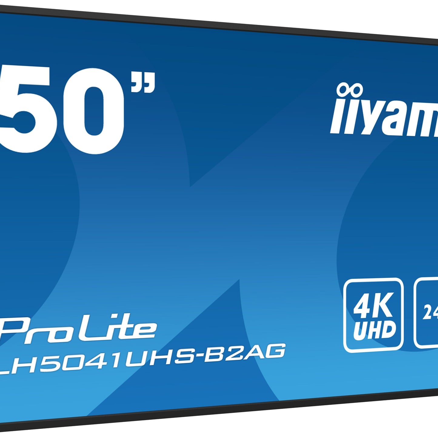 Dark Cyan iiyama LH5041UHS-B2AG Signage Display Digital signage flat panel 127 cm (50") LCD 500 cd/m² 4K Ultra HD Black 24/7