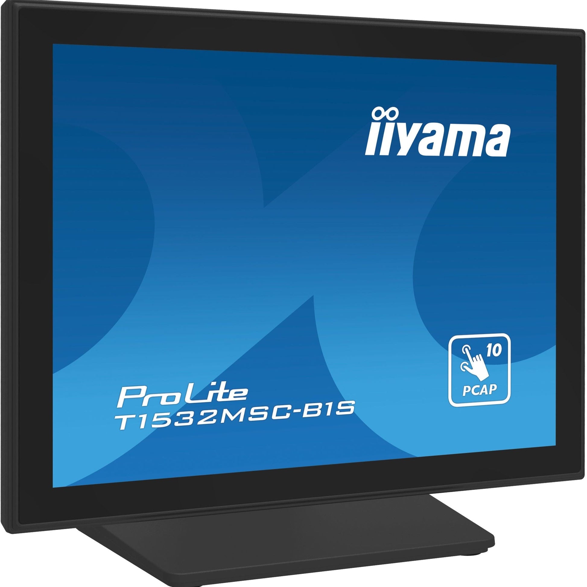 Dark Cyan iiyama ProLite T1532MSC-B1S computer monitor 38.1 cm (15") 1024 x 768 pixels XGA LCD Touchscreen Black
