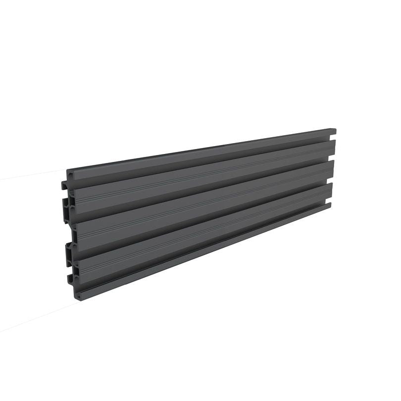 Dark Slate Gray Multibrackets M Pro Series - Single Screen Rail 28cm Black