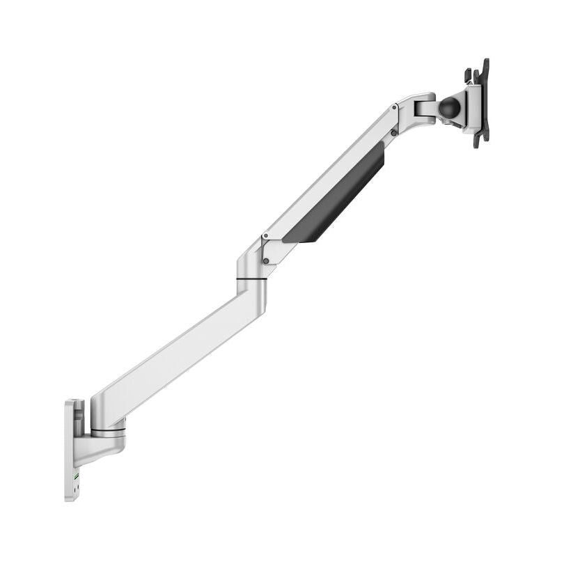 Light Gray Multibrackets M VESA Gas Lift Arm Wall Single Silver