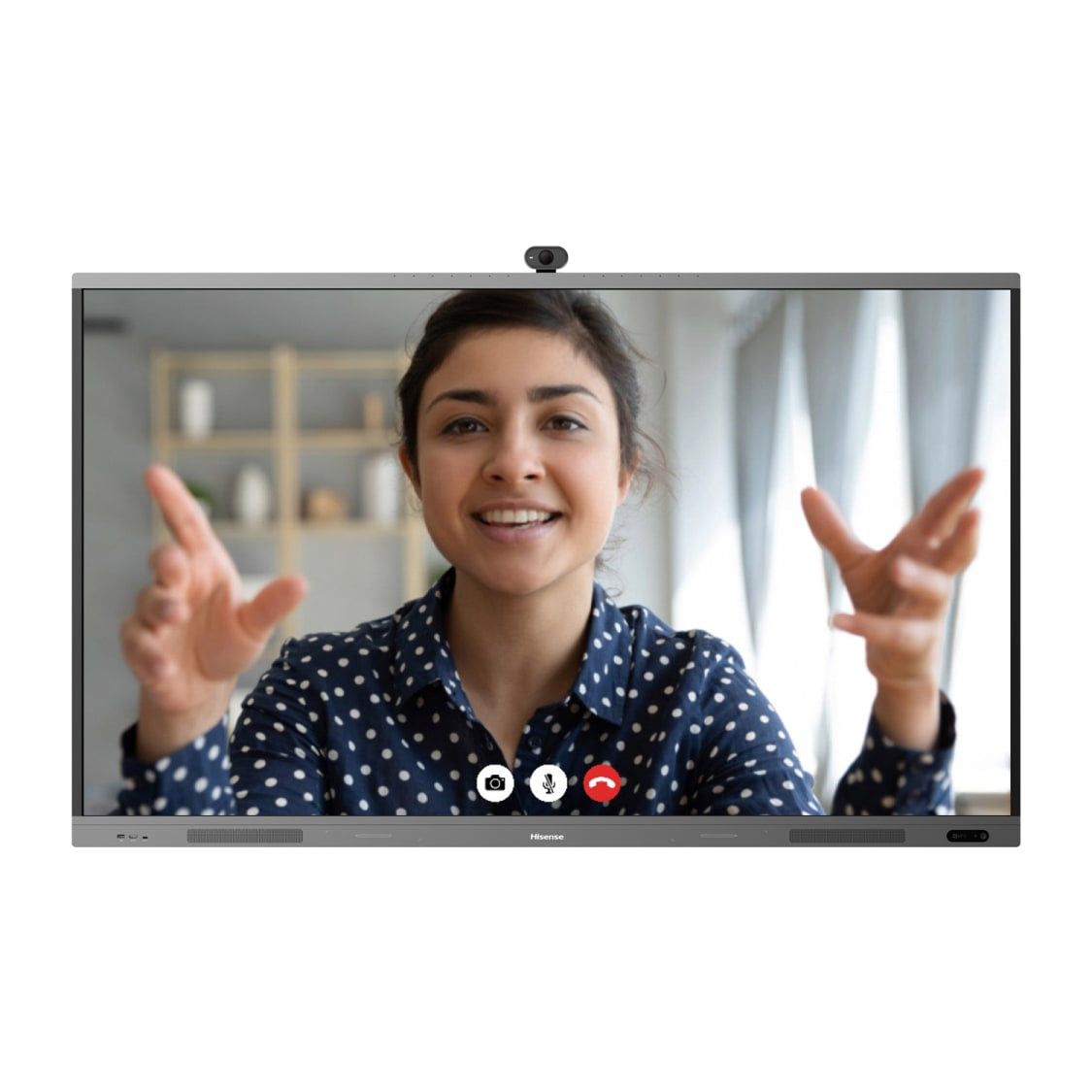 Light Slate Gray Hisense 65WR6BE 65” Advanced 4K Interactive Touchscreen Display (with optional plug-in camera)