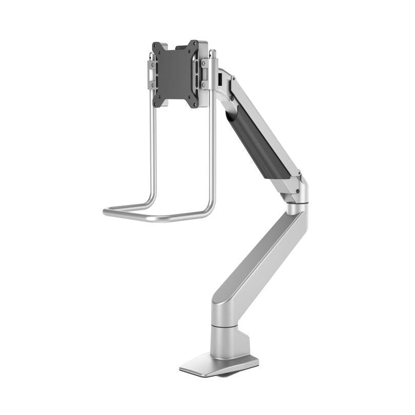 Gray Multibrackets M VESA Gas Lift Arm Single Silver w. handle