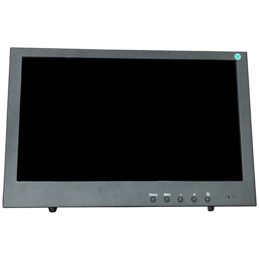 Black Vigilant Vision 15.6" LED 16:9 Monitor. 1080P, 1 x HDMI, 1 x VGA 1 x BNC in, 1 x BNC out. Remote Control