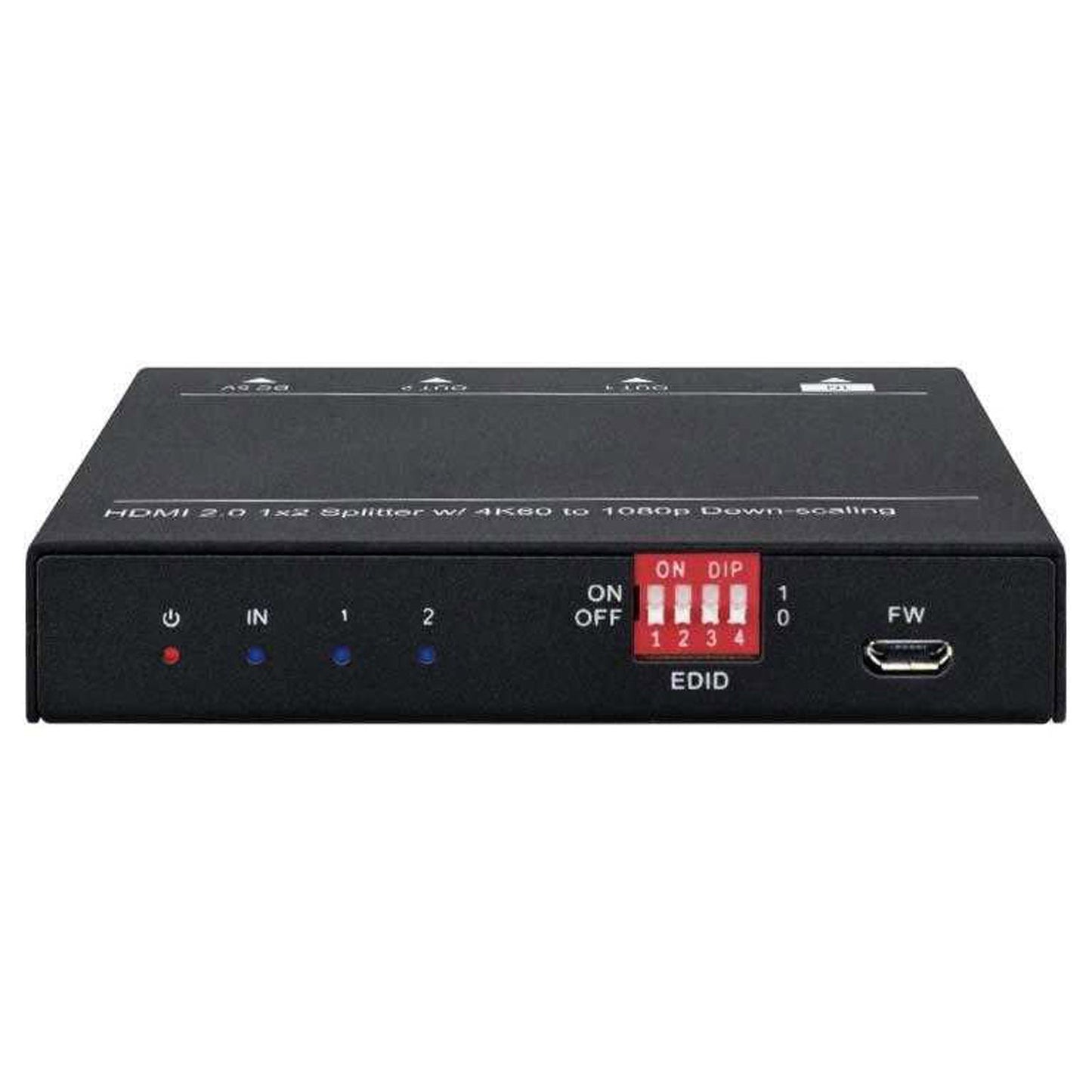 Dark Slate Gray Aurora DXE-122A-DS 1x2 HDMI 4k Splitter