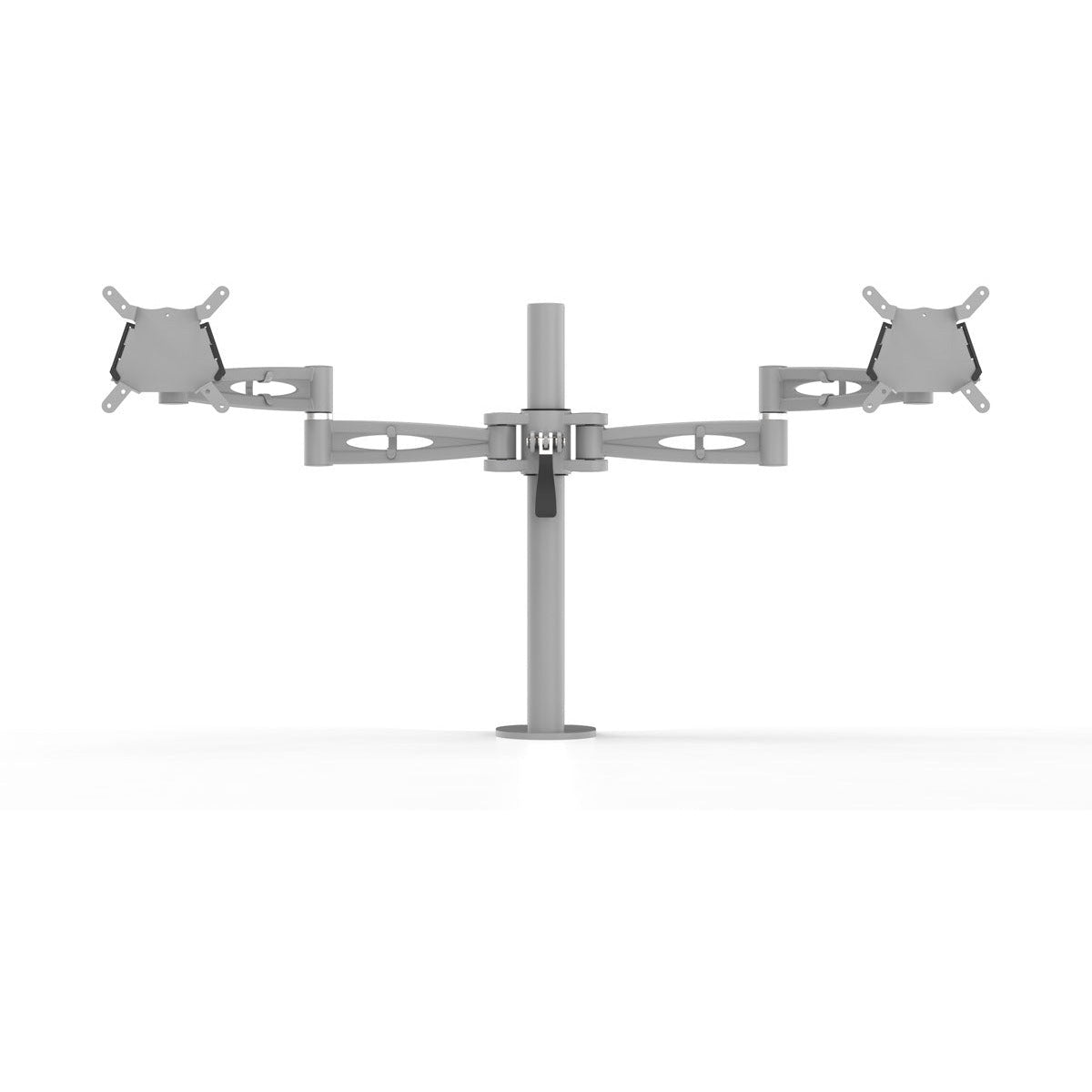 Dark Gray Metalicon Kardo Pole Mounted Monitor Arm For Twin/dual (2) Screens