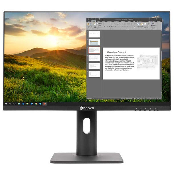 Dark Olive Green AG Neovo LH-2402 24-Inch 1080P Ergonomic LCD Monitor
