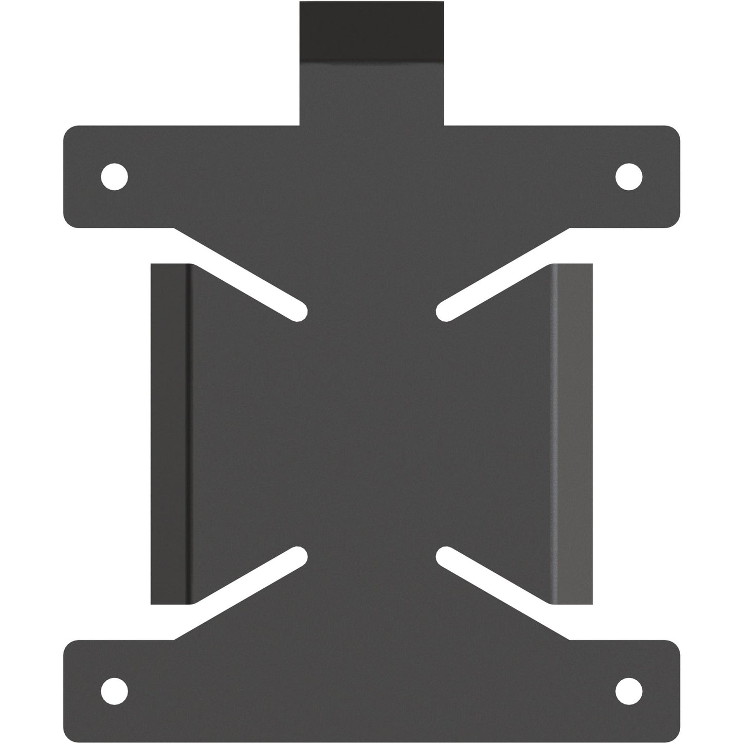 Dark Slate Gray Iiyama MD BRPCV07 High quality bracket for mounting a Mini PC/Thin Client PC