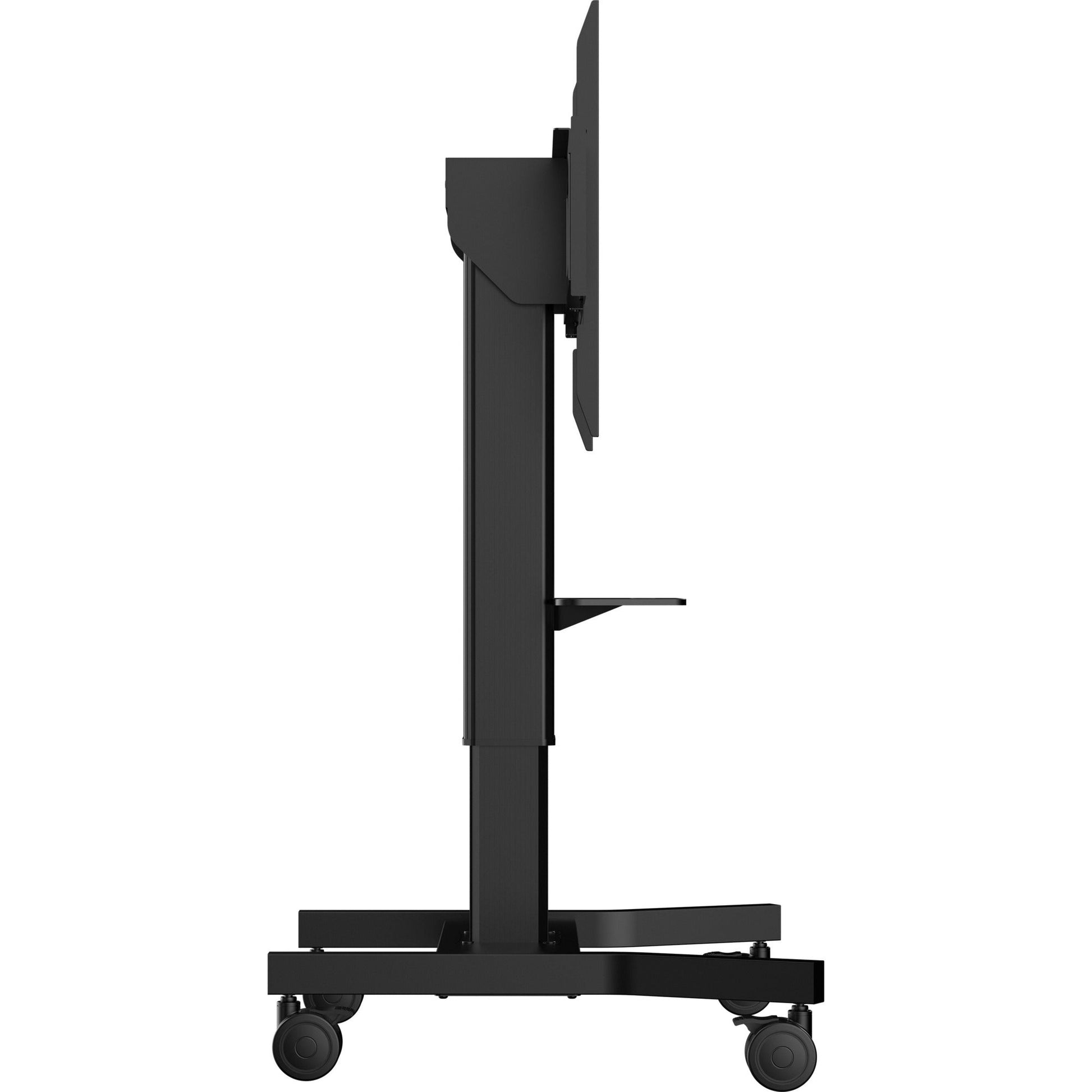 Dark Slate Gray Iiyama MD CAR1021-B1 Single column electric floor lift on wheels with easy mount brackets