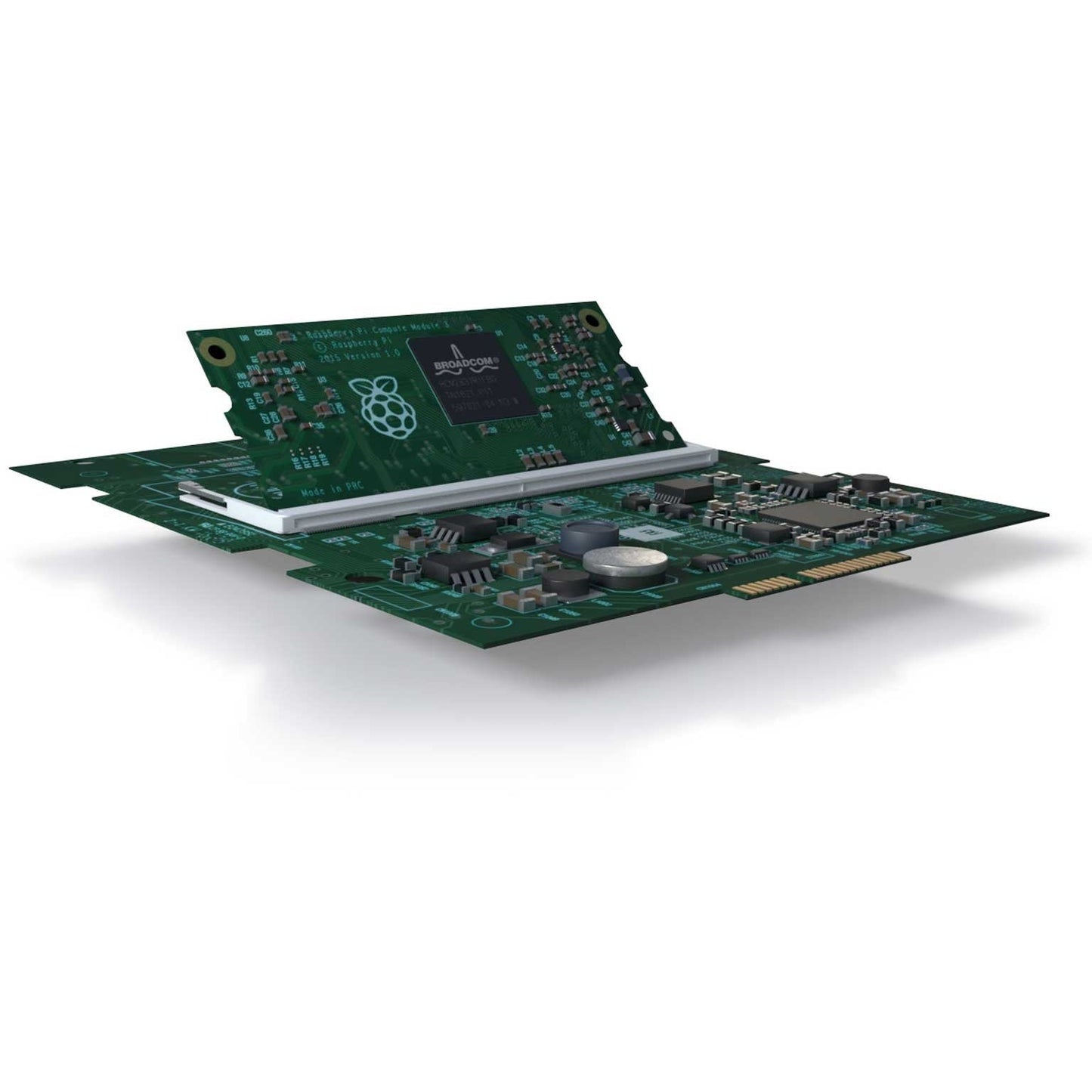Light Gray Raspberry Pi Compute Module 3+ (NEC Edition)