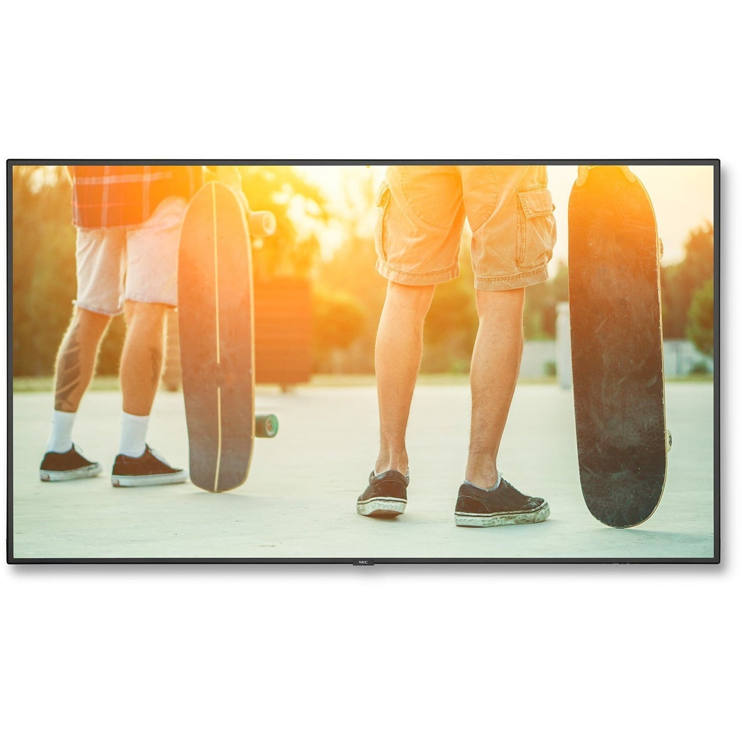 Light Gray NEC MultiSync® V754Q LCD 75" Midrange Large Format Display