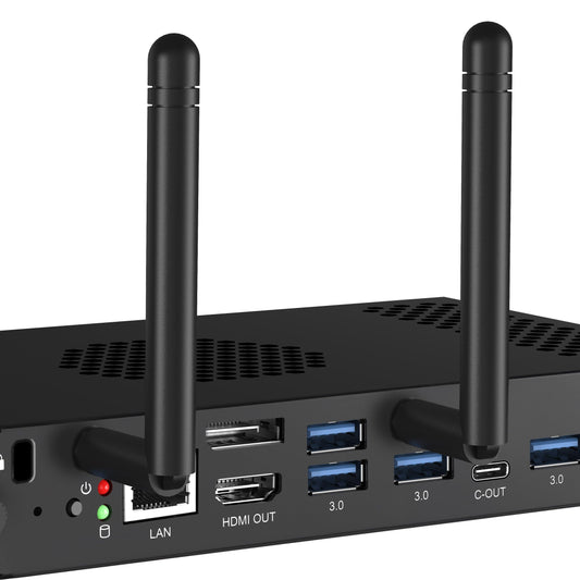 Dark Slate Gray iiyama OPC51204BC-1 Intel i5 OPS slot PC with Windows® 11 Support & 5K Resolution Support