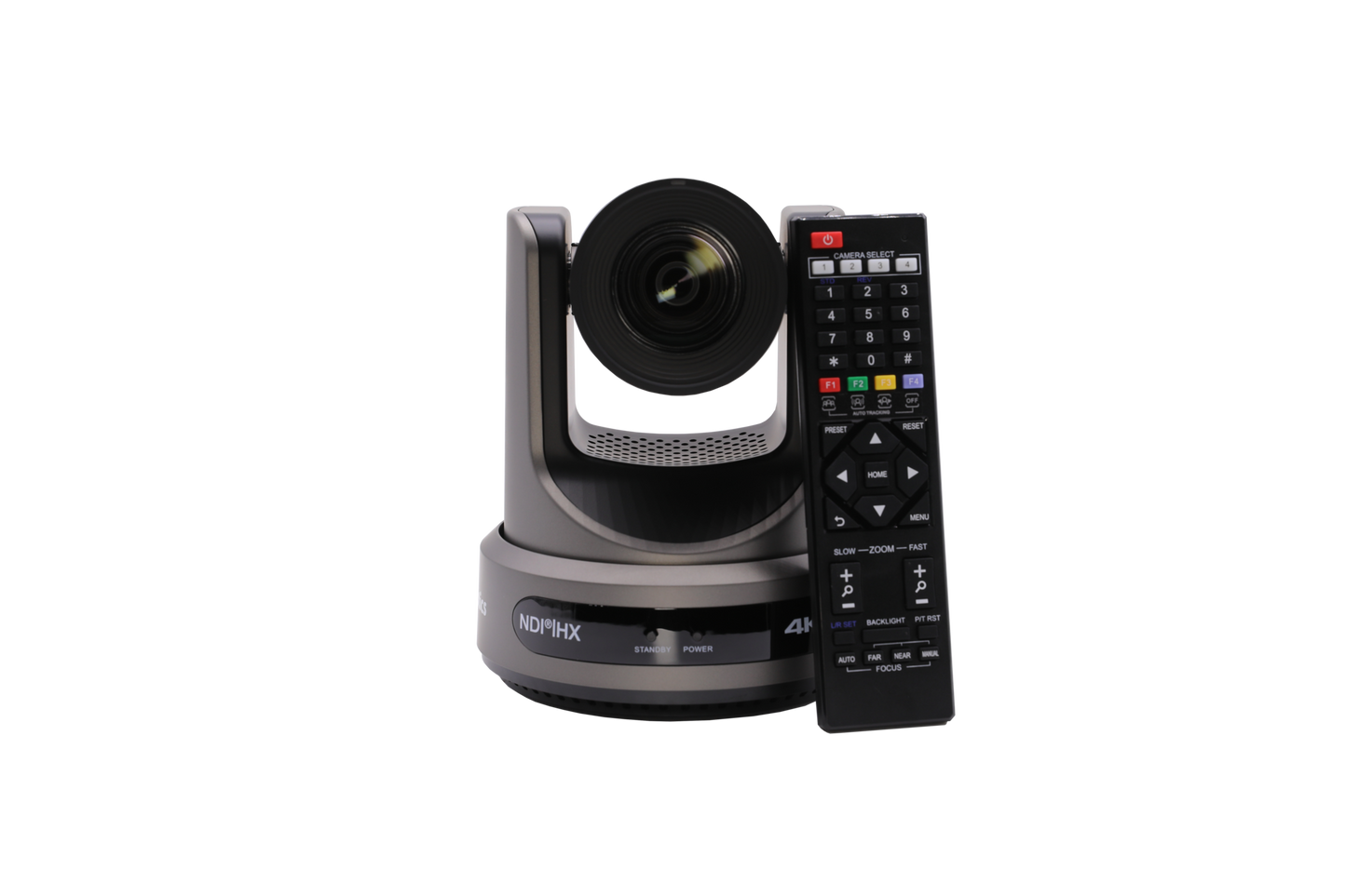 Black PTZOptics Move 4K SDI/HDMI/USB/IP PTZ Camera with 20x Optical Zoom