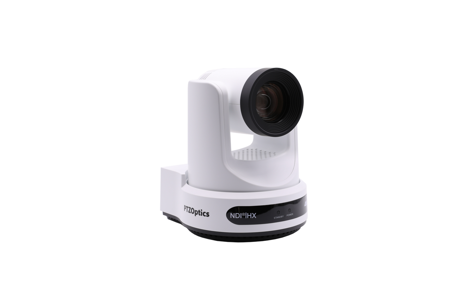 Light Gray PTZOptics Move 4K SDI/HDMI/USB/IP PTZ Camera with 20x Optical Zoom