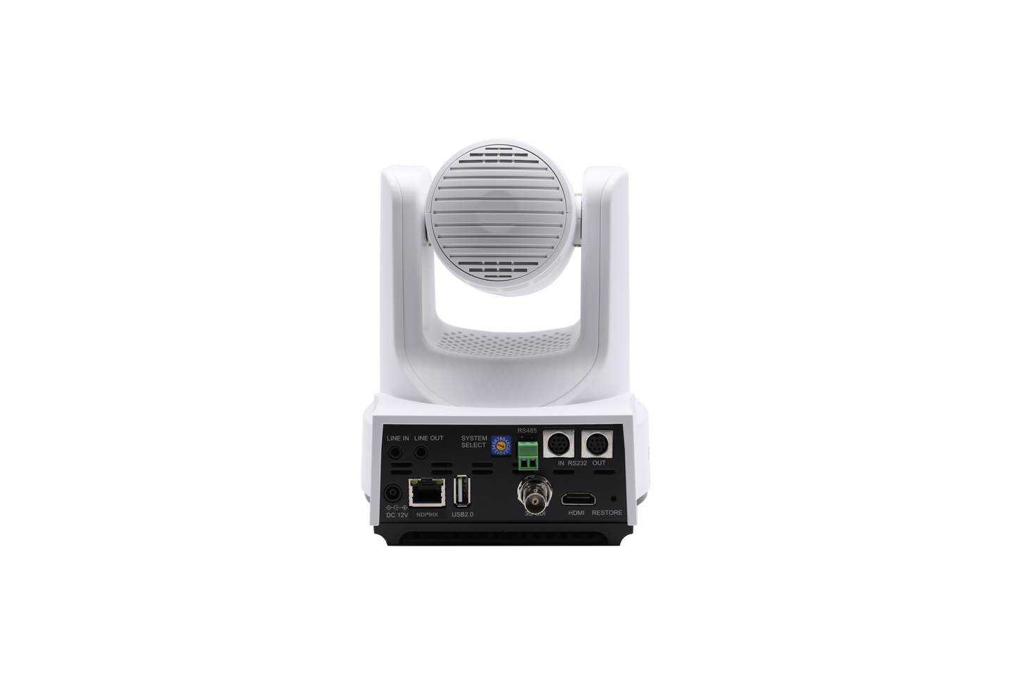 Gray PTZOptics Move 4K SDI/HDMI/USB/IP PTZ Camera with 20x Optical Zoom