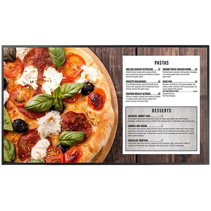 Sienna AG Neovo QM-55 55-Inch 4K Digital Signage Display