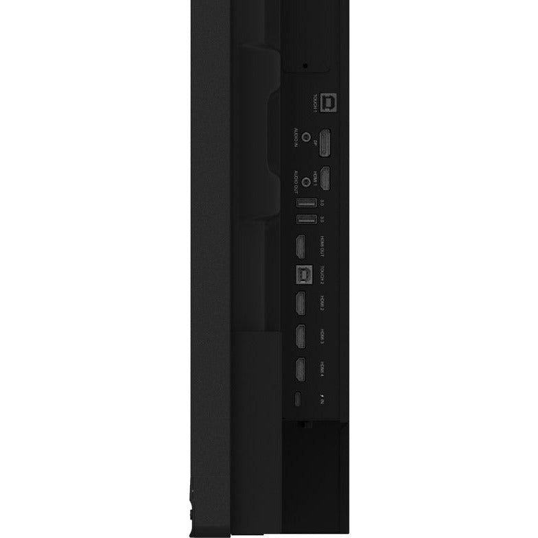 Black Iiyama ProLite TE10518UWI-B1AG 105" PureTouch-IR+ Touch Screen 4K 24/7 Large Format Display with Android, Wifi & USB-C