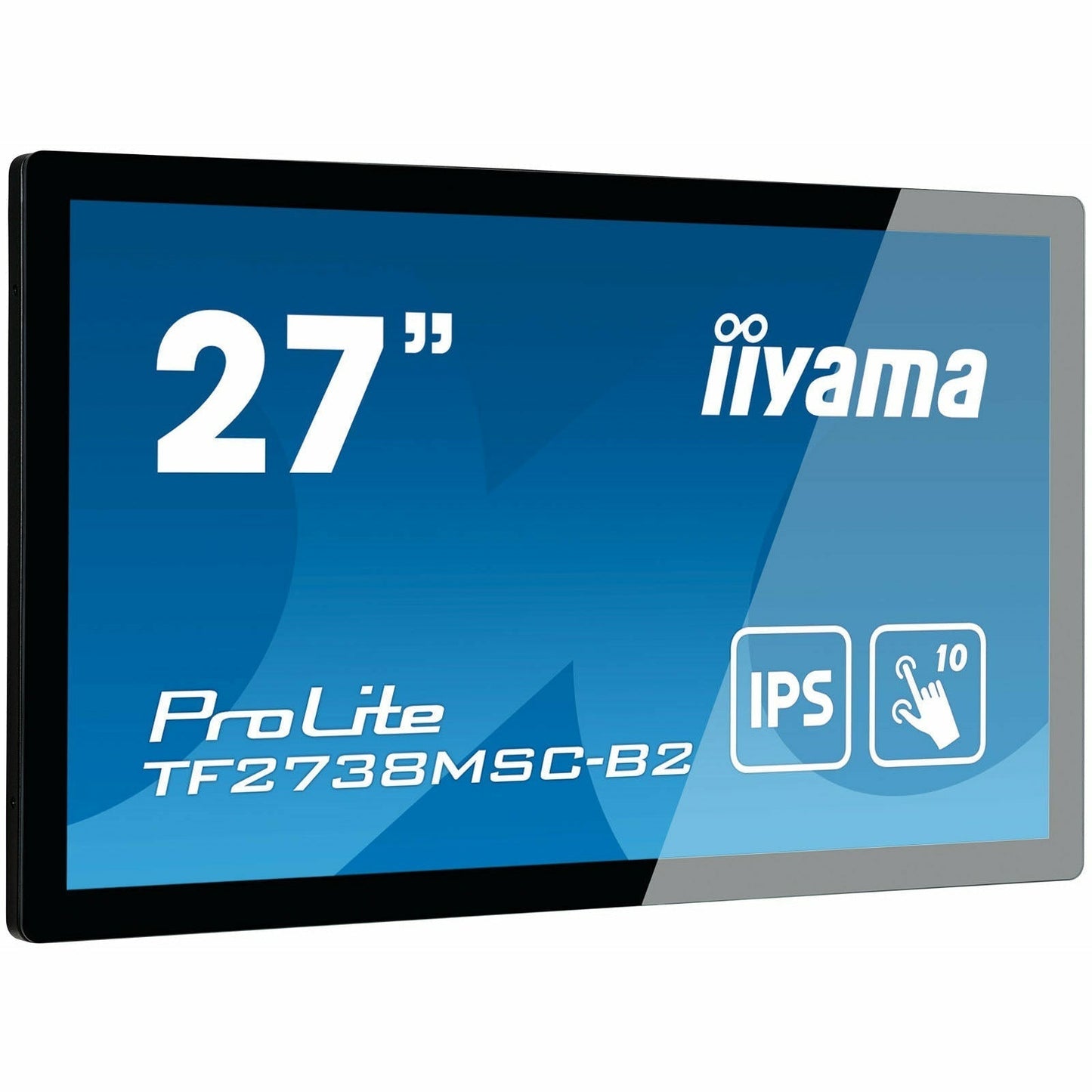 Dark Cyan iiyama ProLite TF2738MSC-B2 27" Capacitive Touch Screen IPS Display