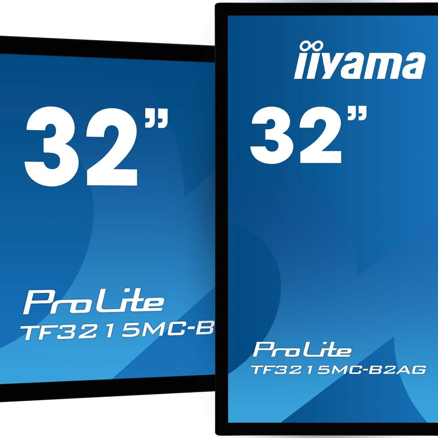 Dark Cyan iiyama ProLite TF3215MC-B2AG 32" PCAP IP65 Open Frame Touch Screen