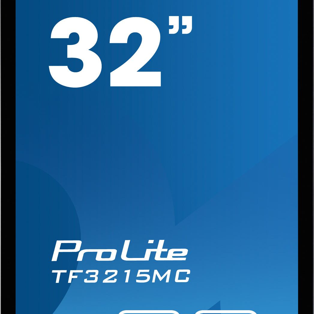 Dark Cyan iiyama ProLite TF3215MC-B2 32" 30pt PCAP Edge-to-Edge Open Frame Touchscreen
